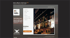 Desktop Screenshot of hoteleuropaalbacete.es